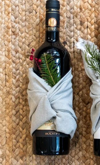 Wine bottle gift