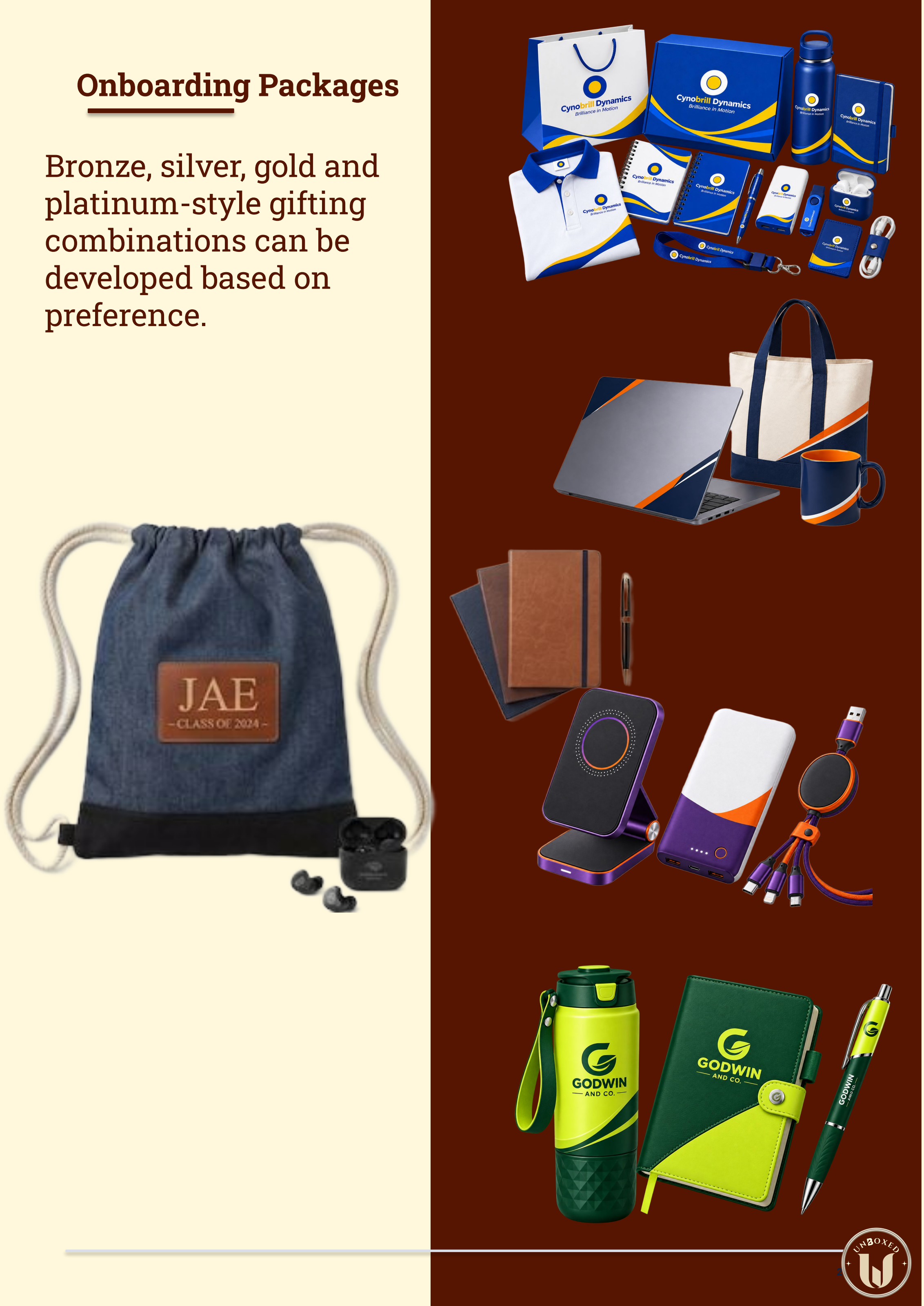 Onboarding Packages