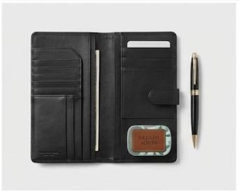 Wallet and pen