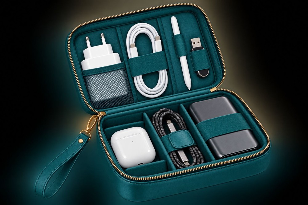 Tech accessories case
