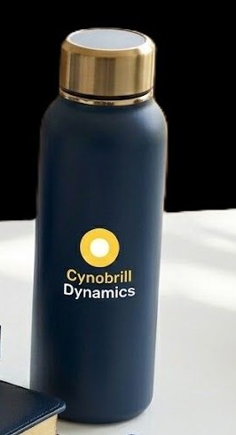 Branded water bottle