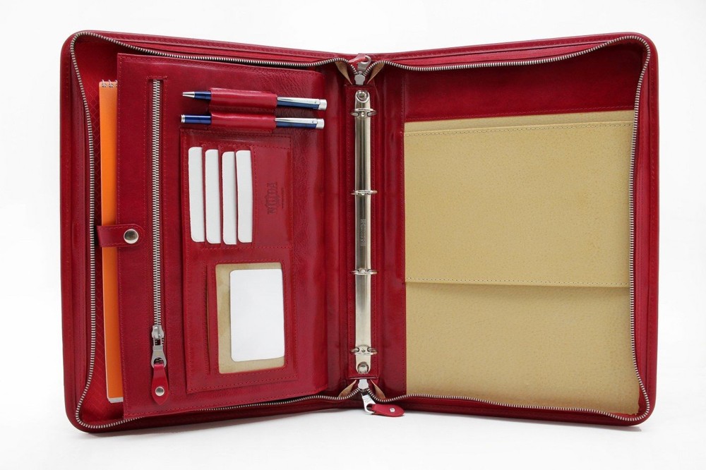 Leather planner