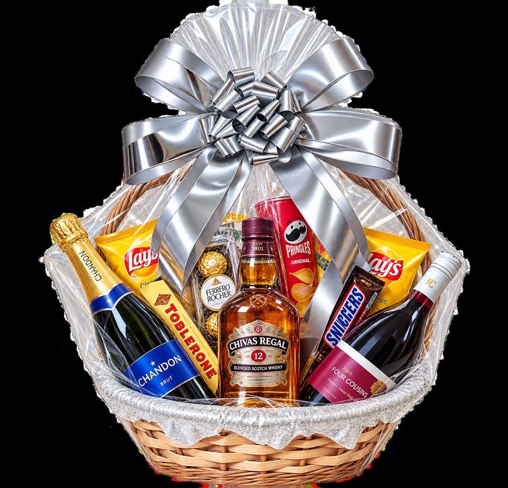 Alcohol & Snacks Hamper