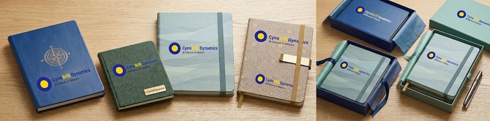 Branded notebook